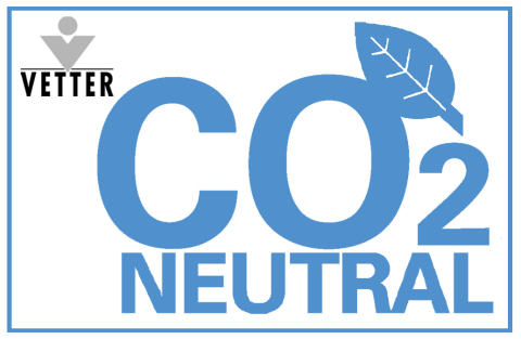 original Vetter achieves carbon dioxide-neutral levels (Graphic: Business Wire)