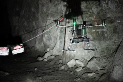 original Emesent’s Autonomy Level 2 (AL2) technology for Hovermap, using Velodyne’s lidar sensors, enables companies to rapidly map, navigate and collect data in challenging inaccessible environments such as mines, civil construction works, telecommunications infrastructure and disaster response environments. (Photo: Emesent)