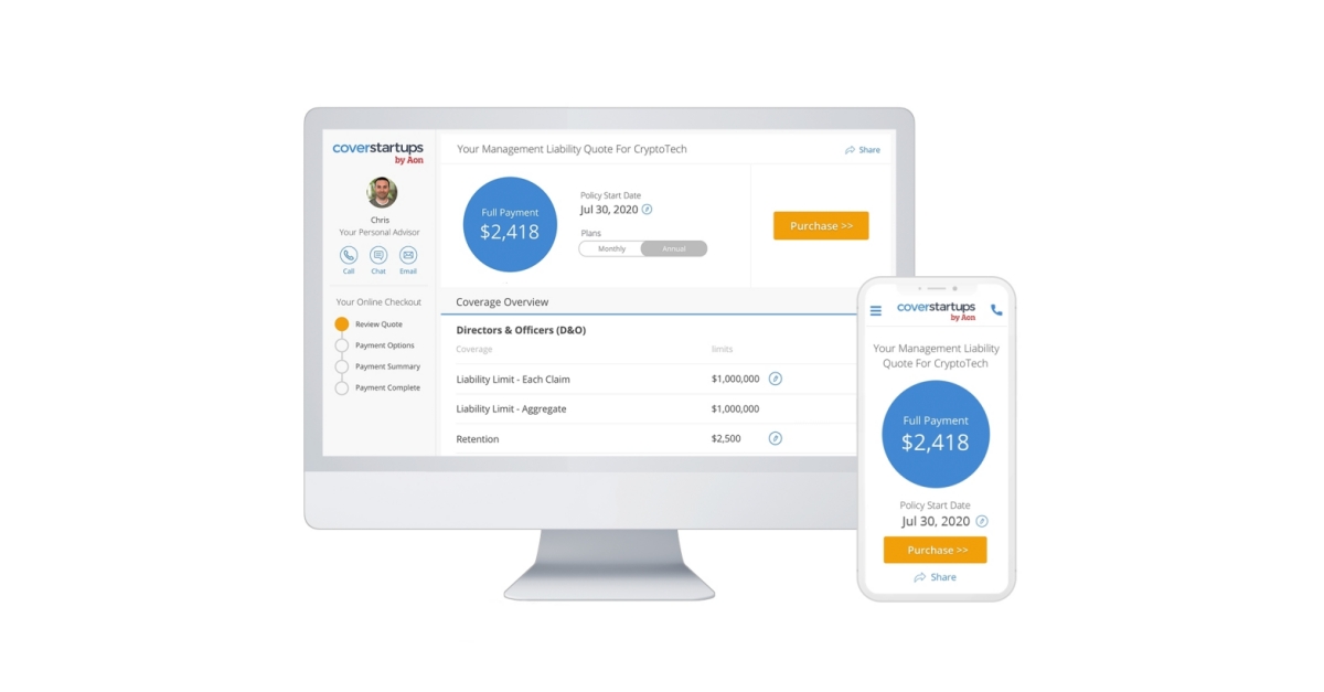 CoverWallet Announces New Digital Insurance Package for VentureBacked