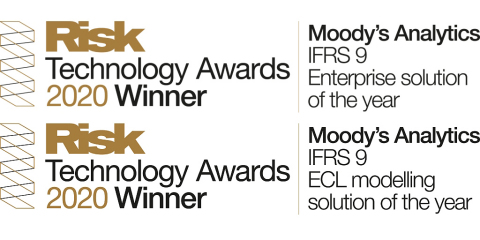 Moody’s Analytics Repeats IFRS 9 Wins at Risk Technology Awards