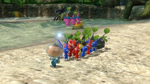Clear a landing zone, because the Pikmin 3 Deluxe game is headed to the Nintendo Switch family of systems on Oct. 30. (Photo: Business Wire)