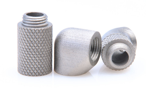 original ExOne has certified Inconel 718, shown printed in these parts, as a Third-Party Qualified material for binder jet 3D printing on its industrial systems. That means ExOne binder jetting technology can transform Inconel 718 powder into high-density parts consistent with those that were wrought by traditional manufacturing methods. (Photo: Business Wire)