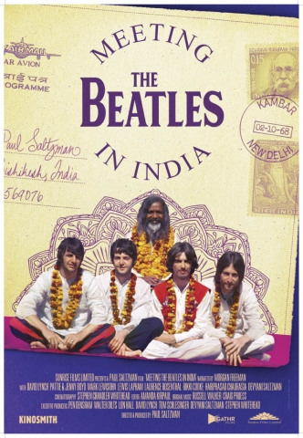 Official Poster for MEETING THE BEATLES IN INDIA Courtesy: Gathr Films (Photo: Business Wire)