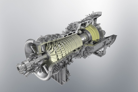 MHPS leads in global market share by capacity for heavy duty gas turbines in the first half of 2020 per McCoy Power Reports. MHPS’ J-Series gas turbines are unrivaled in combined efficiency and reliability. Shown: Rendering of MHPS’ JAC gas turbine rotor. (Photo: Business Wire)
