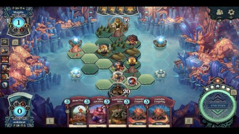 With its unique living board, the Faeria game will challenge you with truly strategic card battles. (Photo: Business Wire)