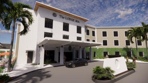 Artist Rendering of the planned The Lodge 30A (Photo: Business Wire)