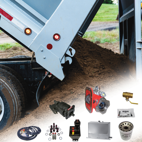 thumbnail Eaton’s new “wet kit” packages simplify ordering by including all the Power Takeoff (PTO) components needed for end-dump applications into a single part number. (Photo: Business Wire)