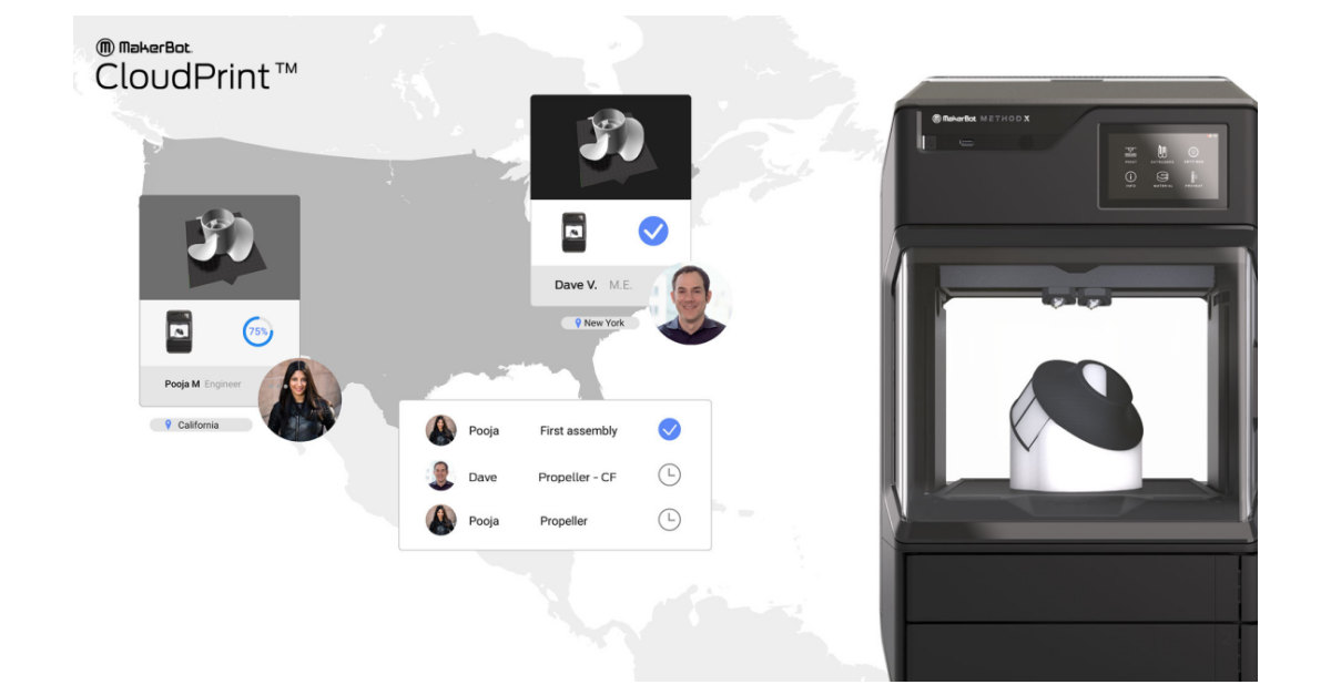 MakerBot New Workflow for 3D Printing Collaboration from Anywhere | Business Wire