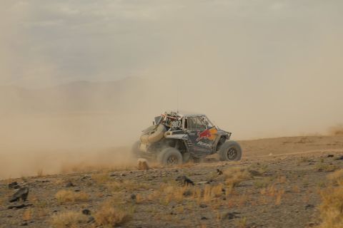 RZR Factory Racer and 2020 Vegas to Reno Pro NA Class Winner Seth Quintero. Photo Credit: Harlen Foley