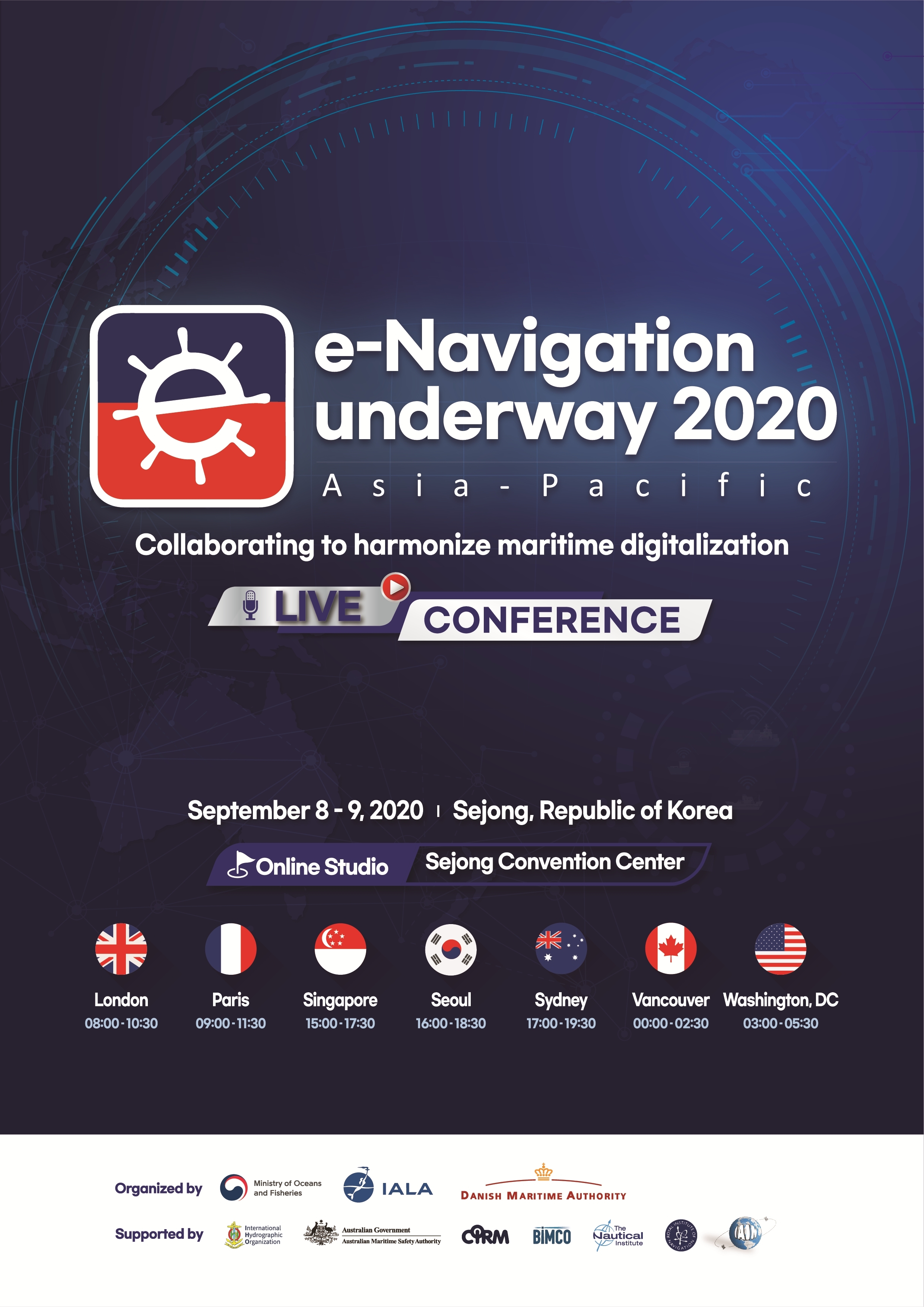 La Republica De Corea Organiza La 4 ª Conferencia De E Navigation Underway De Asia Pacifico Incluida Una Muestra Especial De La Plataforma De Conectividad Maritima Business Wire