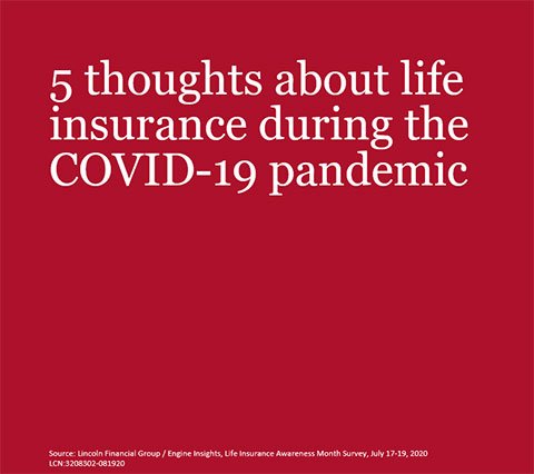 A ready-to-publish ‘Top 5’ survey findings slideshow about life insurance during the COVID-19 pandemic