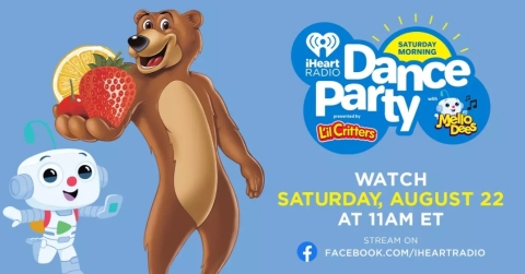 original L’il Critters Joins iHeart Radio’s Saturday Morning Dance Parties (Graphic: Business Wire)