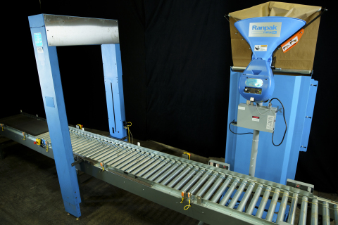 original The new AccuFill® is a protective paper packaging solution designed for automated packing environments. Ranpak’s latest solution optimizes the amount of void fill material used in high volume packaging operations to increase the efficiency and productivity of packaging operations. (Photo: Business Wire)