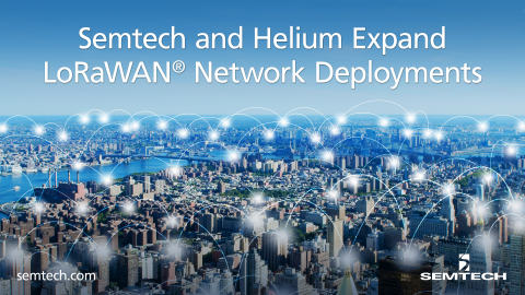 Helium Expands LoRaWAN Network Coverage (Graphic: Business Wire)