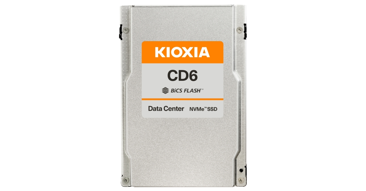 KIOXIA Launches First PCIe Gen4 NVMe U3 SSDs For HPE Servers