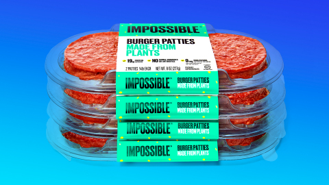Impossible Burger patties (Photo: Business Wire)