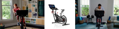 Bowflex® VeloCore™ (un) stationary, dual-mode bike redefines indoor cycling (IC) by including a stationary setting and lean mode. (Photo: Business Wire)