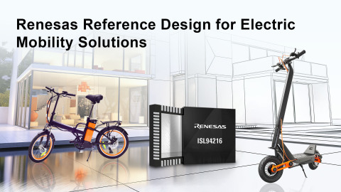 Renesas reference design for electric mobility solutions (Photo: Business Wire)