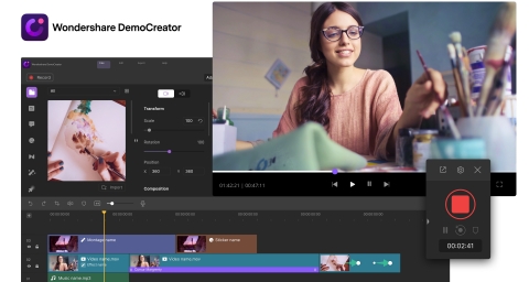 Wondershare DemoCreator is an all-in-one screen recorder and video editor. (Photo: Business Wire)