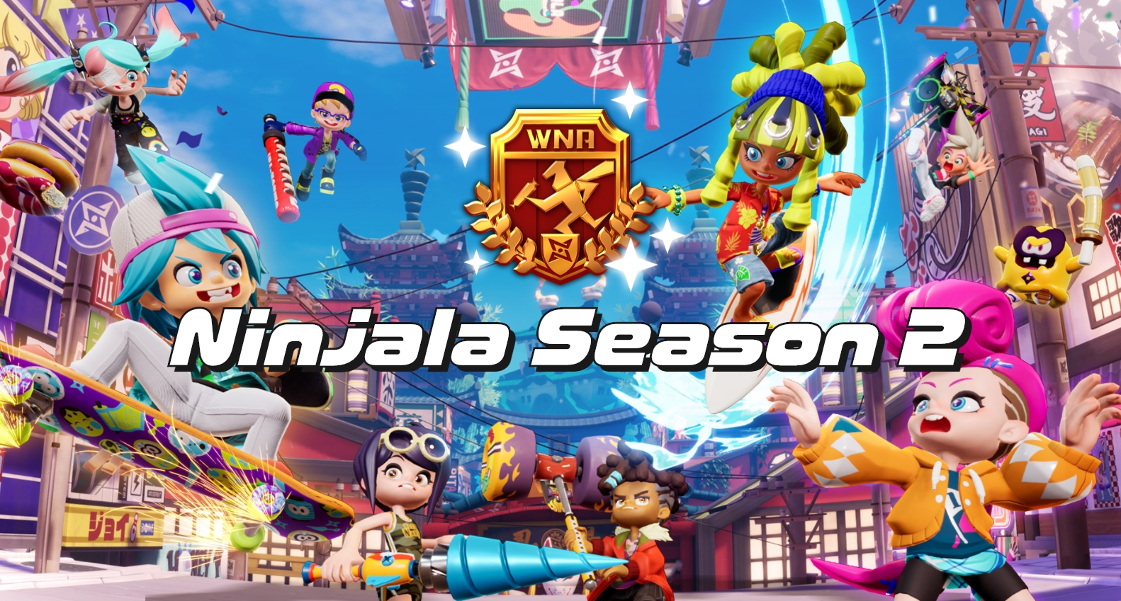 Ninjala Season 2 Now Live, Sonic the Hedgehog Collaboration Coming Soon |  Business Wire