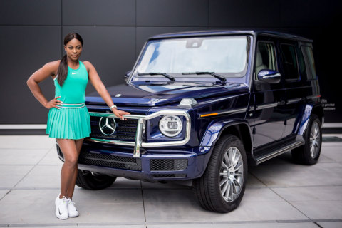 Mercedes-Benz USA and 2017 US Open Winner and Ambassador Sloane Stephens Partner for “Ace the US Open” Initiative (Photo: Business Wire)