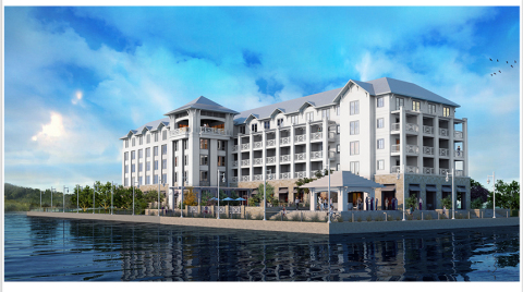 Artist rendering of planned hotel. (Photo: Business Wire)