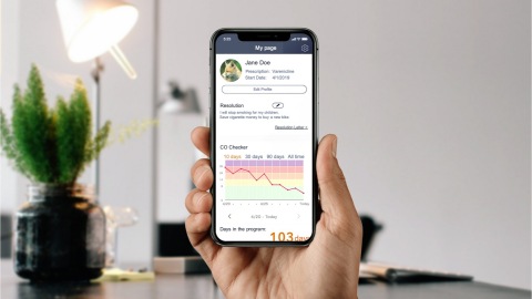 original The World’s First App-based Nicotine Addiction Treatment (Photo: Business Wire)