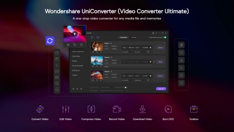 Wondershare UniConverter versione 12 (Photo: Business Wire)