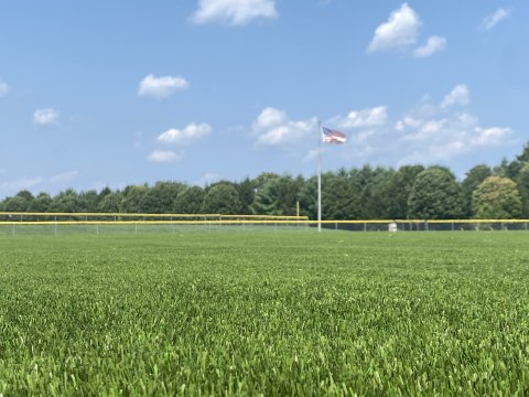 thumbnail Ranney School is the first facility in the U.S. to offer its students and local athletes Elite Turf's POWER System that’s 100% recyclable, healthier for players, more playable, and more durable. (Photo: Business Wire)