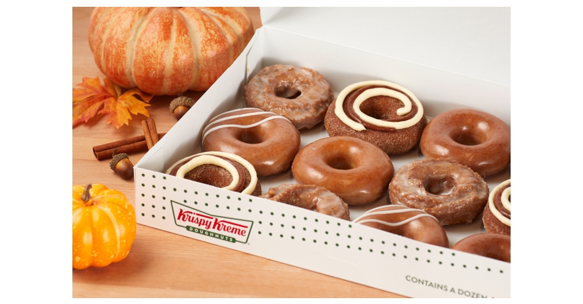 Krispy Kreme Introduces Pumpkin Spice Doughnut Collection Even Pumpkins Can Be Proud Of Business Wire