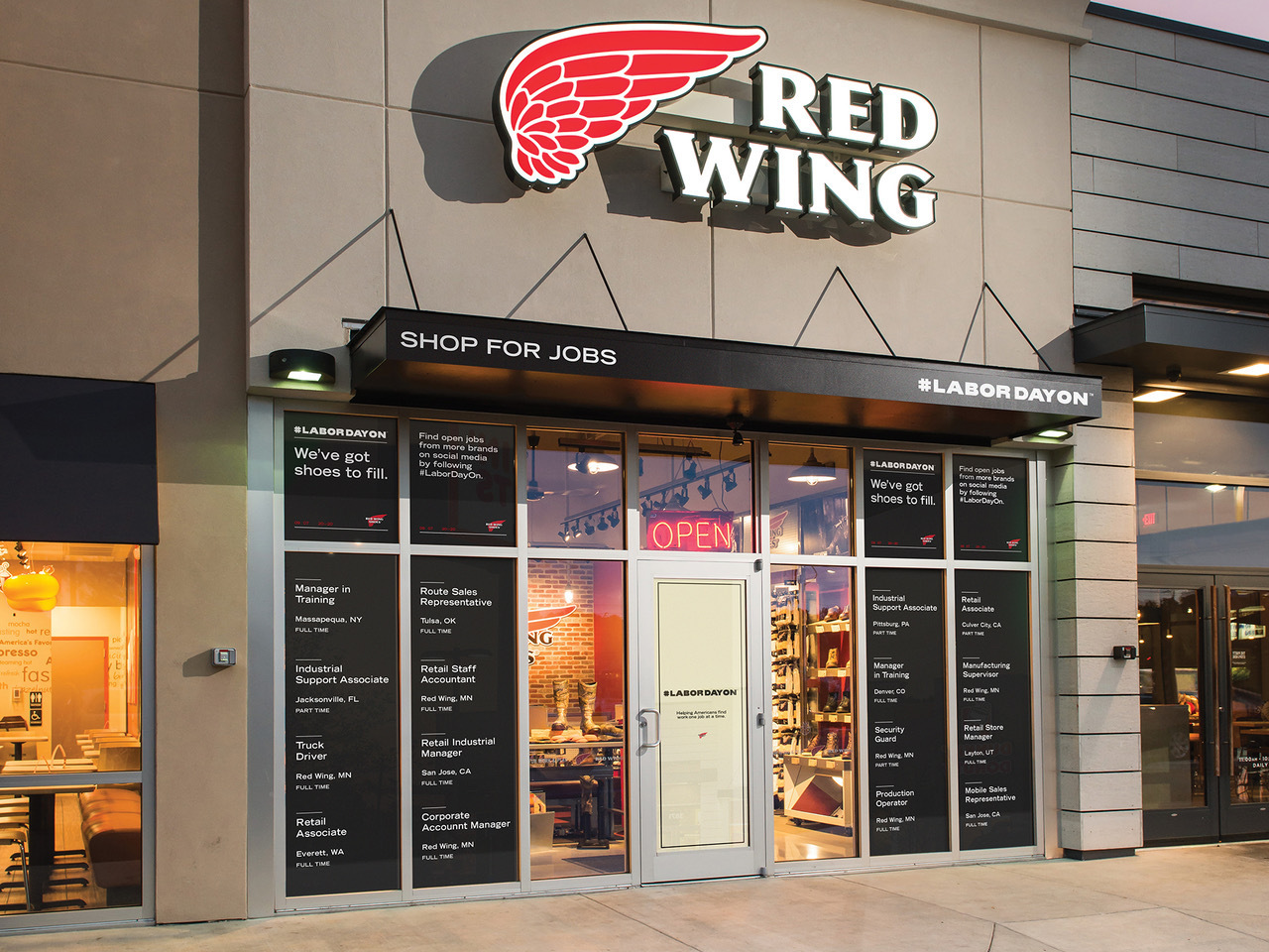 red wing outlet store locations