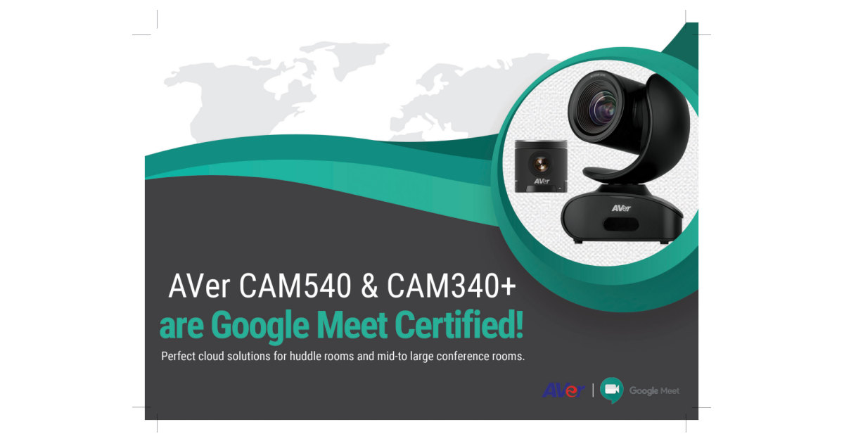 AVer Adds Two Cameras as Google Certified Hardware Business Wire