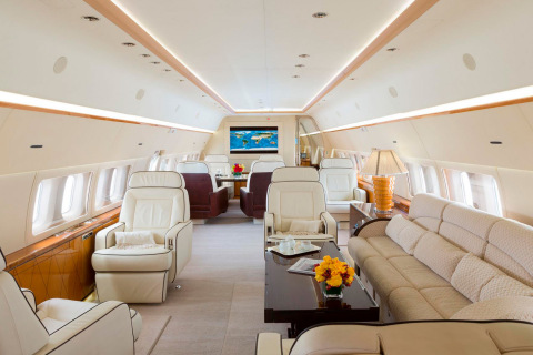 The Boeing Business Jet (BBJ) managed by Silver Air is now available for charter and uniquely without restrictions by the jet’s owner (Photo: Business Wire)