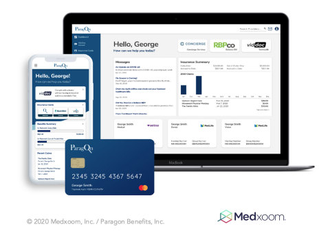 original Medxoom and Paragon Benefits: Unified member & payments experience (Photo: Business Wire)
