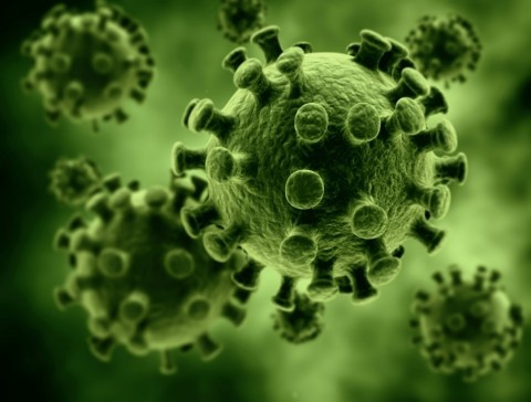 Illustration of SARS-CoV-2 showing spikes on the outer surface of the virus. (Graphic: Business Wire)