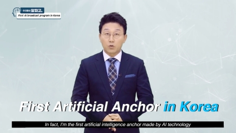 original MoneyBrain is supplying a virtual announcer using its AI imaging solution to LG HelloVision Corp. The AI announcer was created by synthesizing and educating voice data of real models with images to produce natural communication without the production and human resource time. From July 31 to August 6, LG HelloVision Corp. successfully launched AI announcers in its pilot program, broadcasted through the company’s own channel. The facial expressions, pronunciation, and gestures of the broadcast AI announcer were incredibly similar to what the real person said and it was enough to predict the wide use of the artificial intelligence announcer in the near future. (Photo: Business Wire)