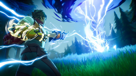 Harness the raw power of your gauntlets and tap into the unimaginable forces of the elemental planes in Spellbreak. (Photo: Business Wire)