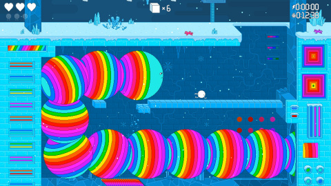 Descend deep into a new ecology in this side-scrolling, psychedelic platformer teeming with multiple pathways, luminous levels and complex obstacles in Spinch. (Photo: Business Wire)