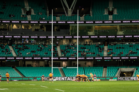 The partnership kicked off last Friday night during the Roosters’ win over the Brisbane Broncos at Sydney Cricket Ground. (Photo: Business Wire)