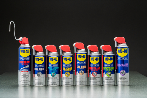 With WD-40 Specialist®, for every challenge, there is a blue and yellow can. (Photo: Business Wire)