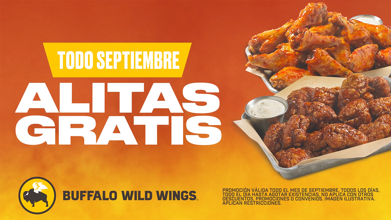 ALITAS GRATIS!!! Buffalo Wild Wings en México recompensa a sus fanáticos  con el primer Evento Nacional de ALITAS GRATIS, y convoca a apoyar a  nuestros Héroes de la Salud. | Business Wire