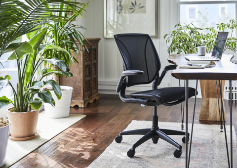 A new work-from-home exclusive from Humanscale, the World One chair is a must-have for all professionals in need of a more comfortable and ergonomic home workspace. (Photo: Business Wire)