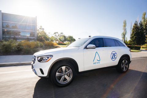 thumbnail Aeva and ZF partner for production of first automotive grade FMCW LiDAR for automated driving. (Photo: Business Wire)