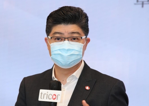 thumbnail 卓佳集團行政總裁楊斌官先生見證了簽約儀式並致辭。(Photo: Business Wire)