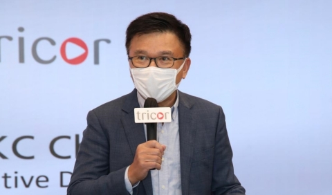 thumbnail 卓佳集團非執行董事陳家強教授見證了簽約儀式並致辭。(Photo: Business Wire)