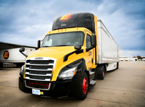 Estes Express Lines has partnered with Clean Energy to add 50 near clean trucks to its fleet. (Photo: Business Wire)