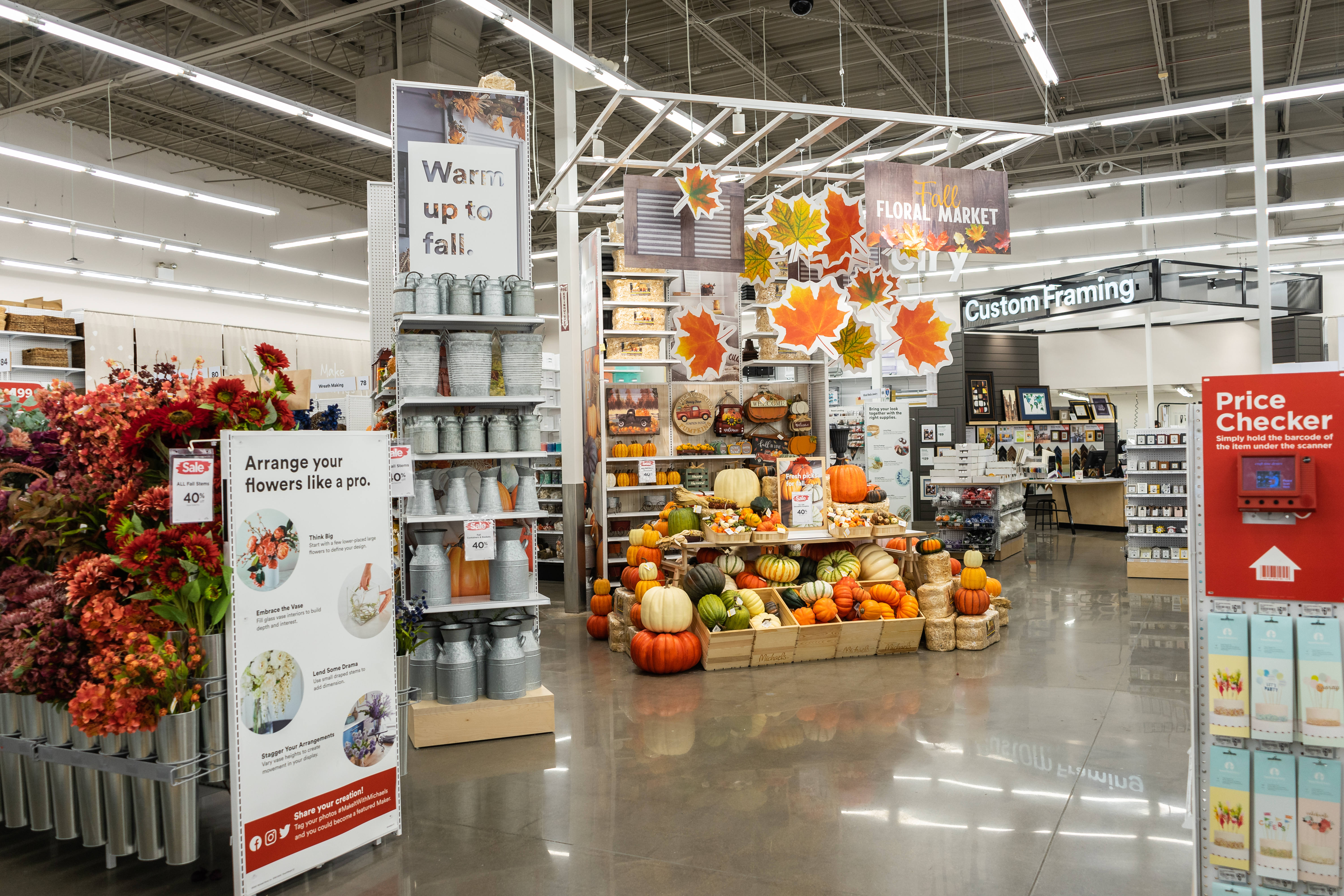 Arts and crafts retailer Michaels is taking a page from Home Depot