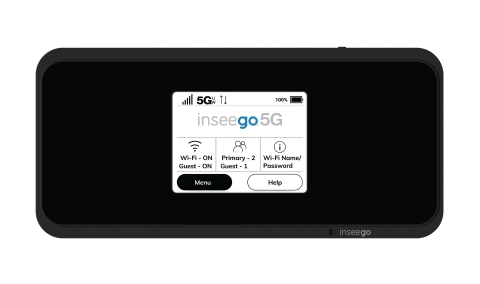 Inseego MiFi® M2100 5G UW mobile hotspot available at Verizon (Graphic: Business Wire)