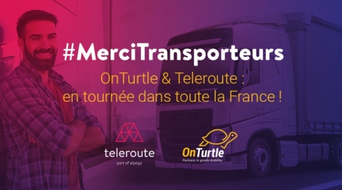 OnTurtle & Teleroute: en tournée dans toute la France (Photo: Teleroute & OnTurtle)