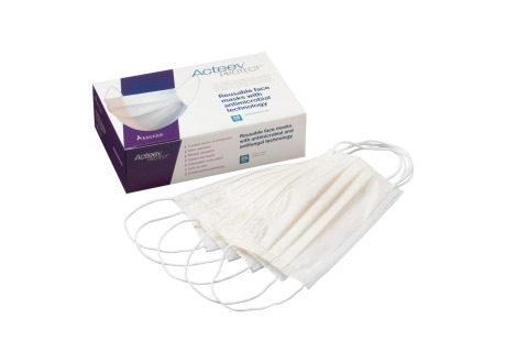 Acteev Protect Nonwoven Masks are available in boxes of 25 and can be purchased through www.acteev.com. (Photo: Business Wire)